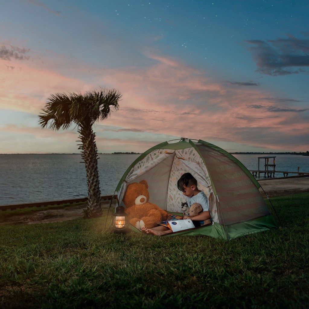 Beach Camping in Texas