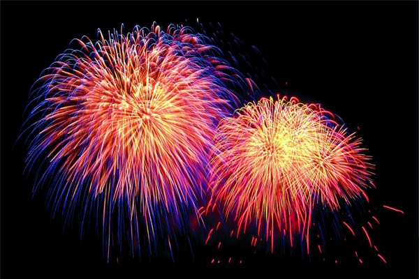Fourth Of July Celebration With Fireworks Photo