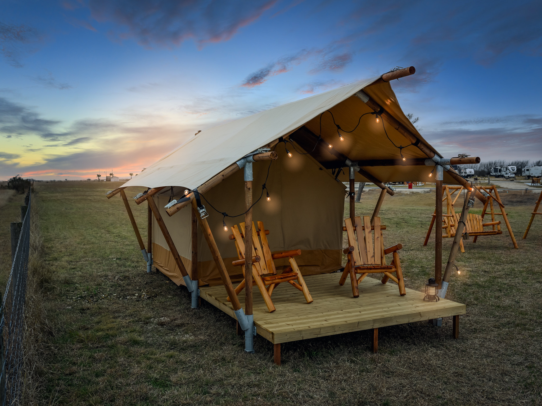 Private Waterfront Glamping