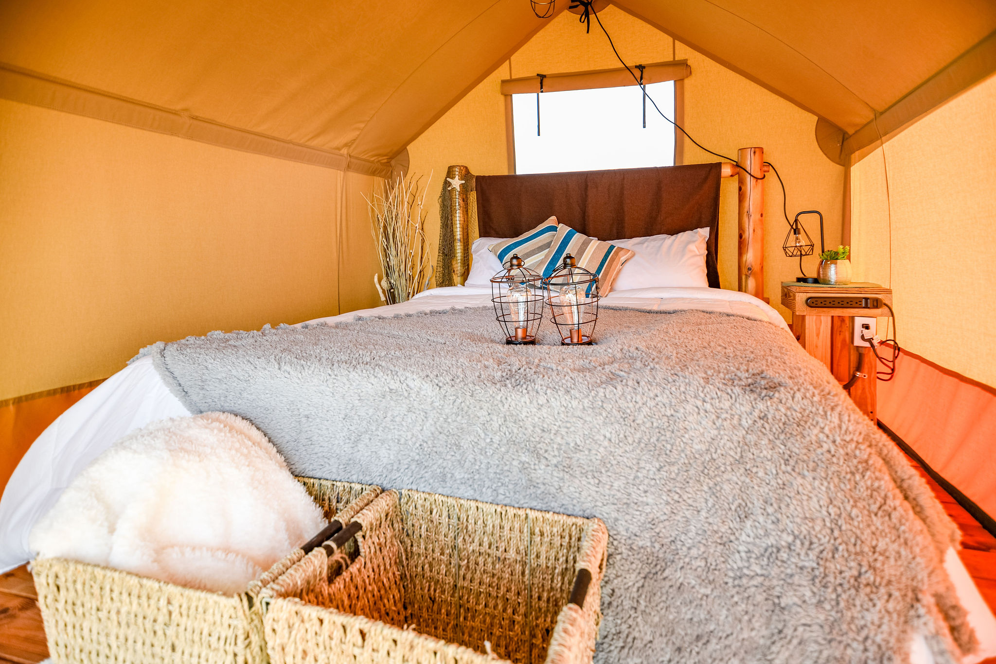 Glamping Tent Sleeps Two