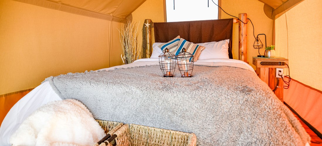 Glamping Tent Sleeps Two