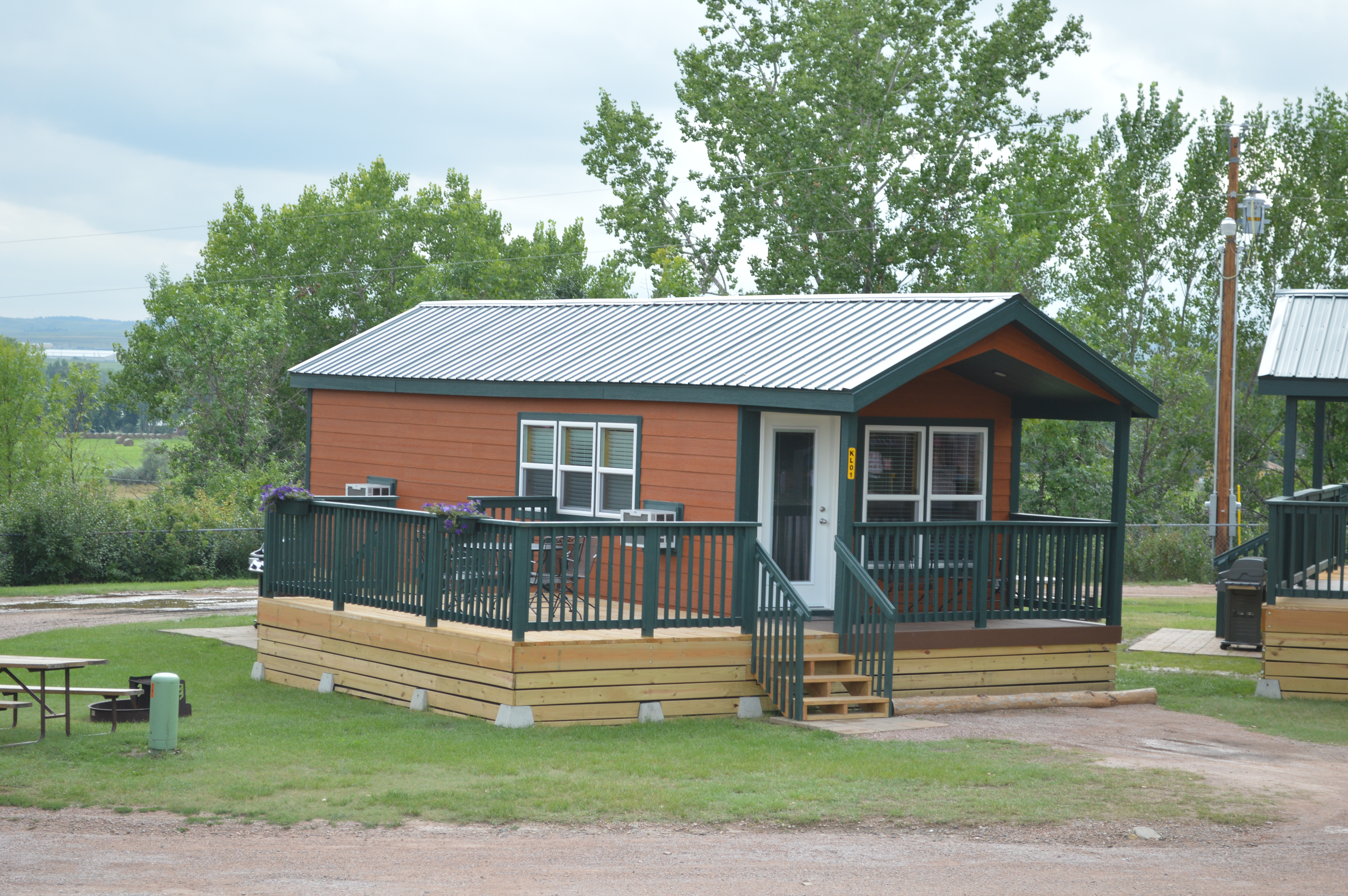 Pull Thru, 50/30/20 Amps, Full Hookups, KOA Patio ® Pictures Rapid