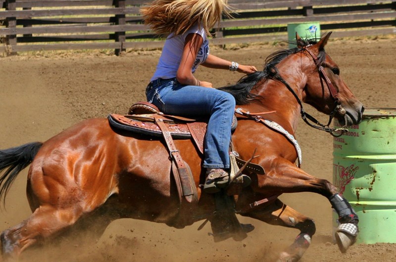 New Years Barrel Race, Red Bluff 2022 Event at the Red Bluff KOA Journey Campground in California
