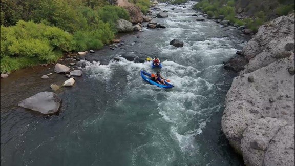 Kayaking the Truckee River