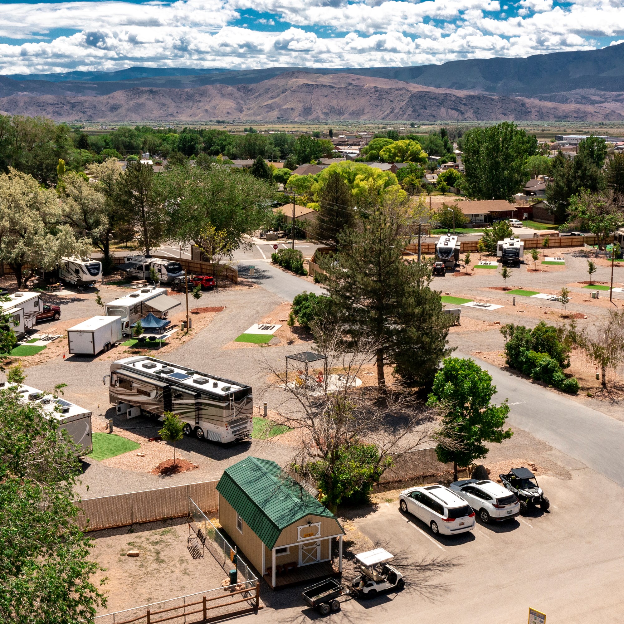 Campground Map Richfield KOA Holiday