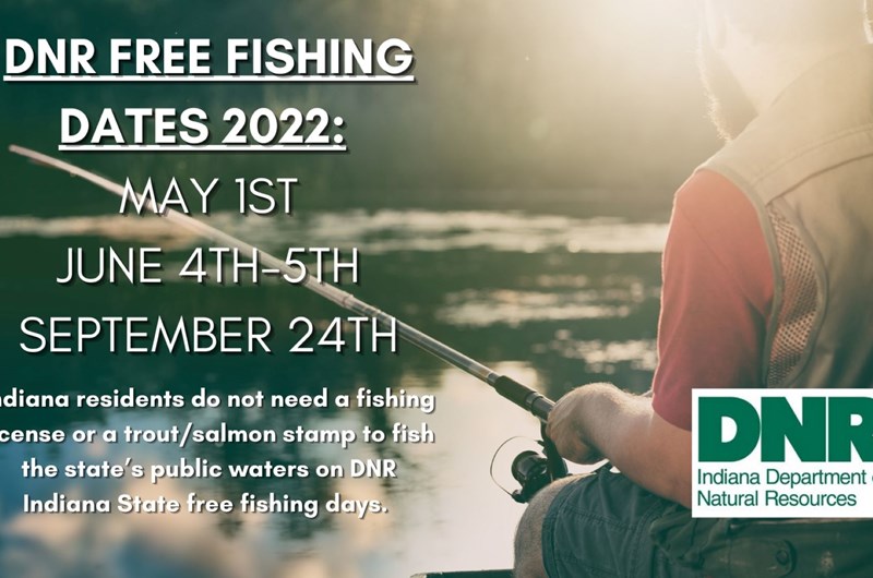 INDNR Free Fishing Day Event at the Richmond KOA Holiday Campground in