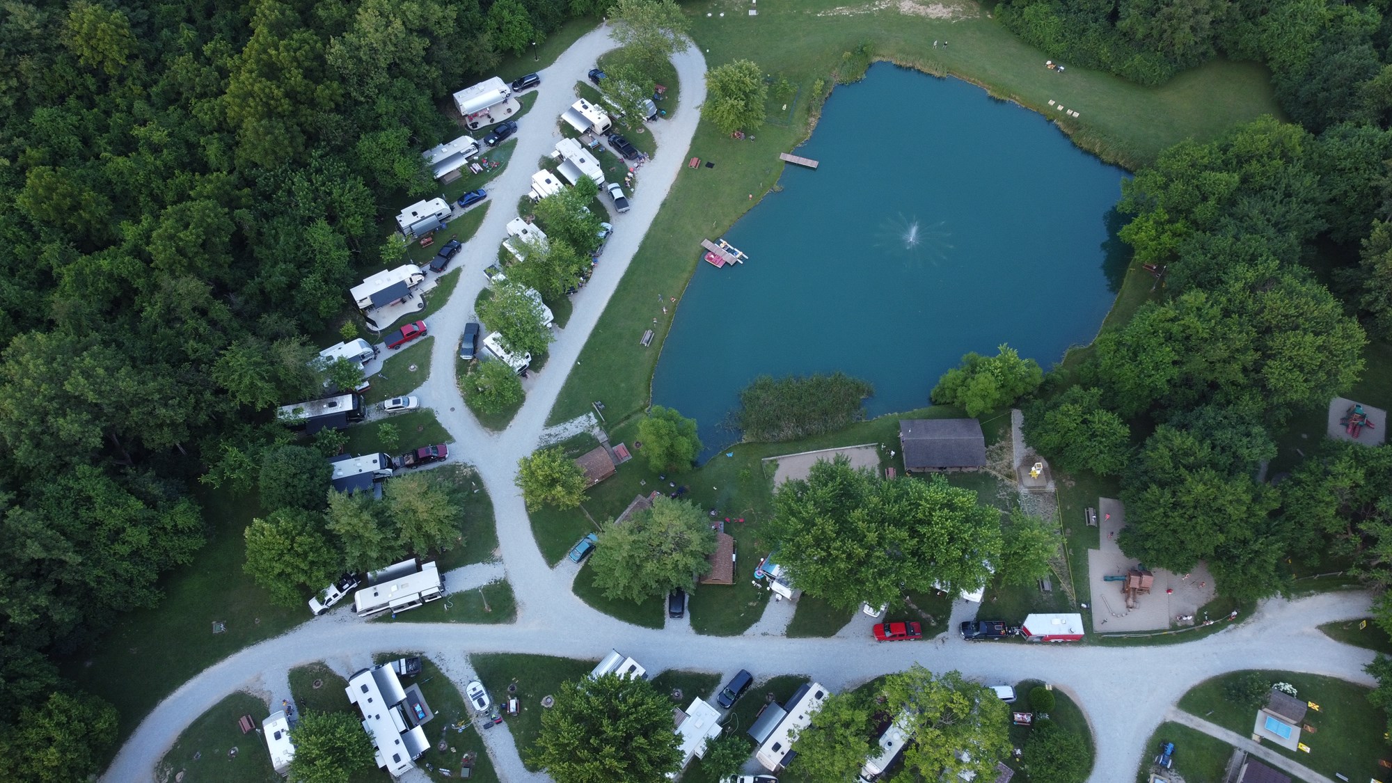 Richmond, Indiana Campground Richmond KOA Holiday