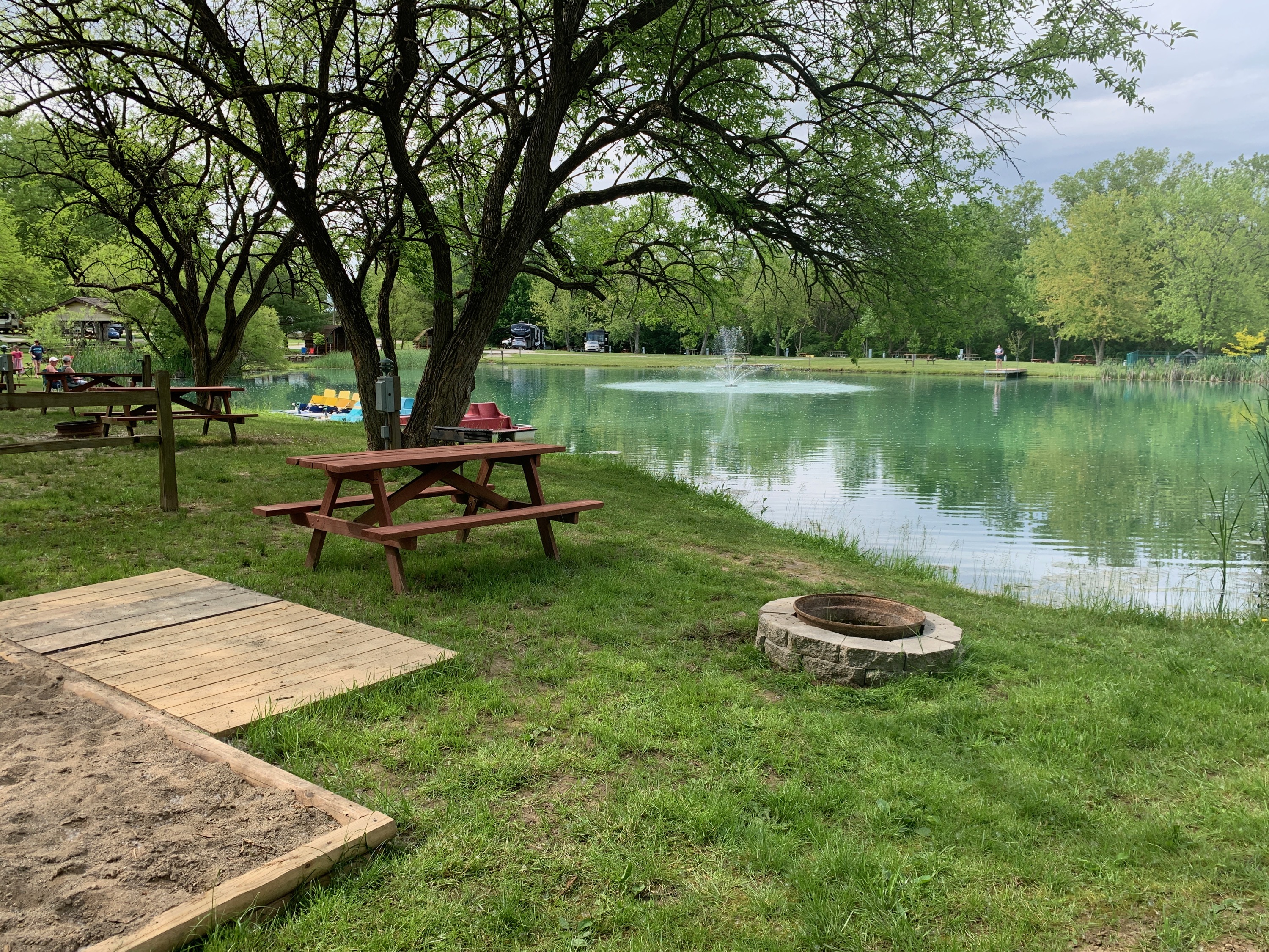 Tent Camping in Richmond Indiana Richmond KOA Holiday