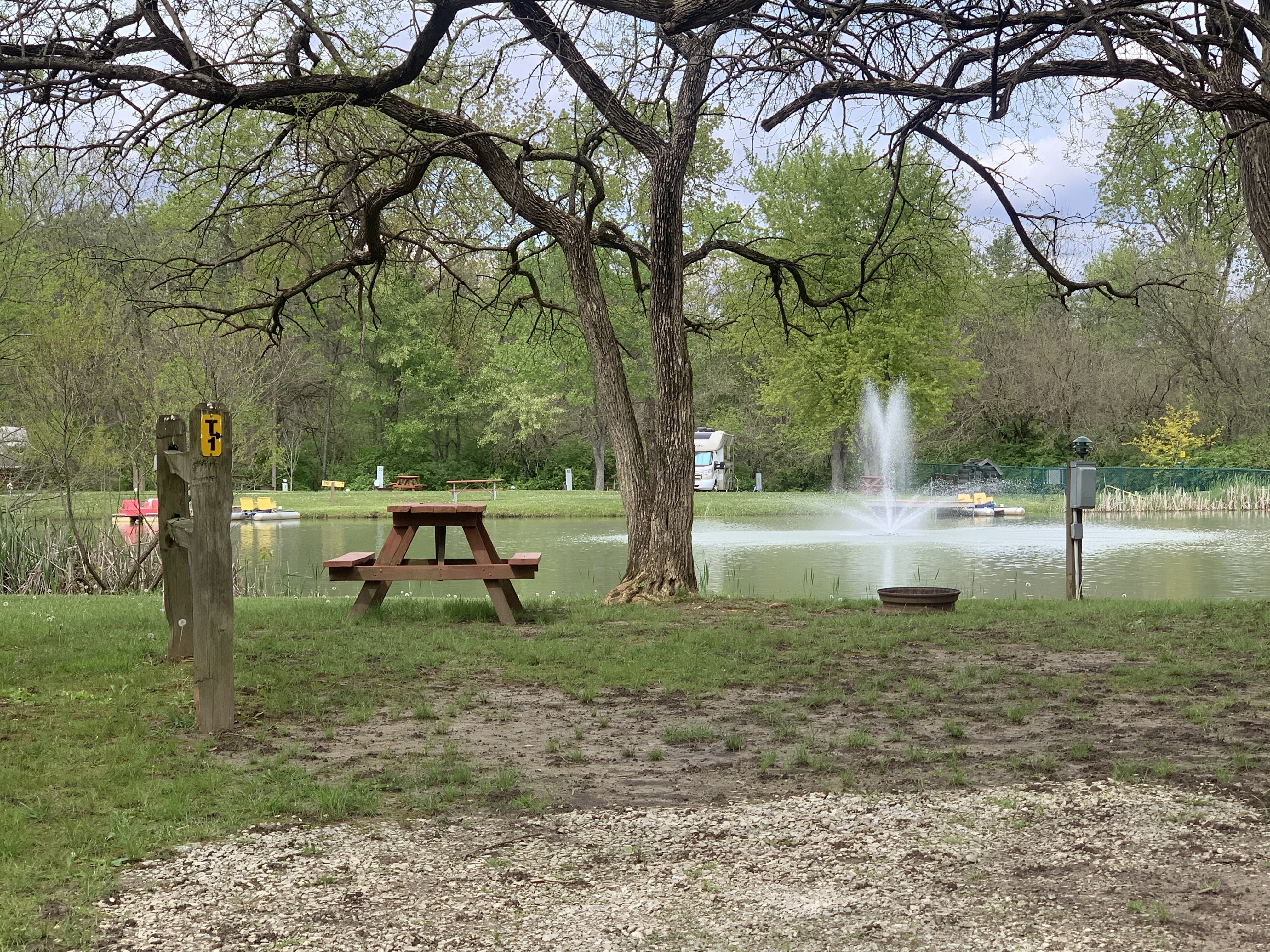 Tent Camping in Richmond Indiana Richmond KOA Holiday