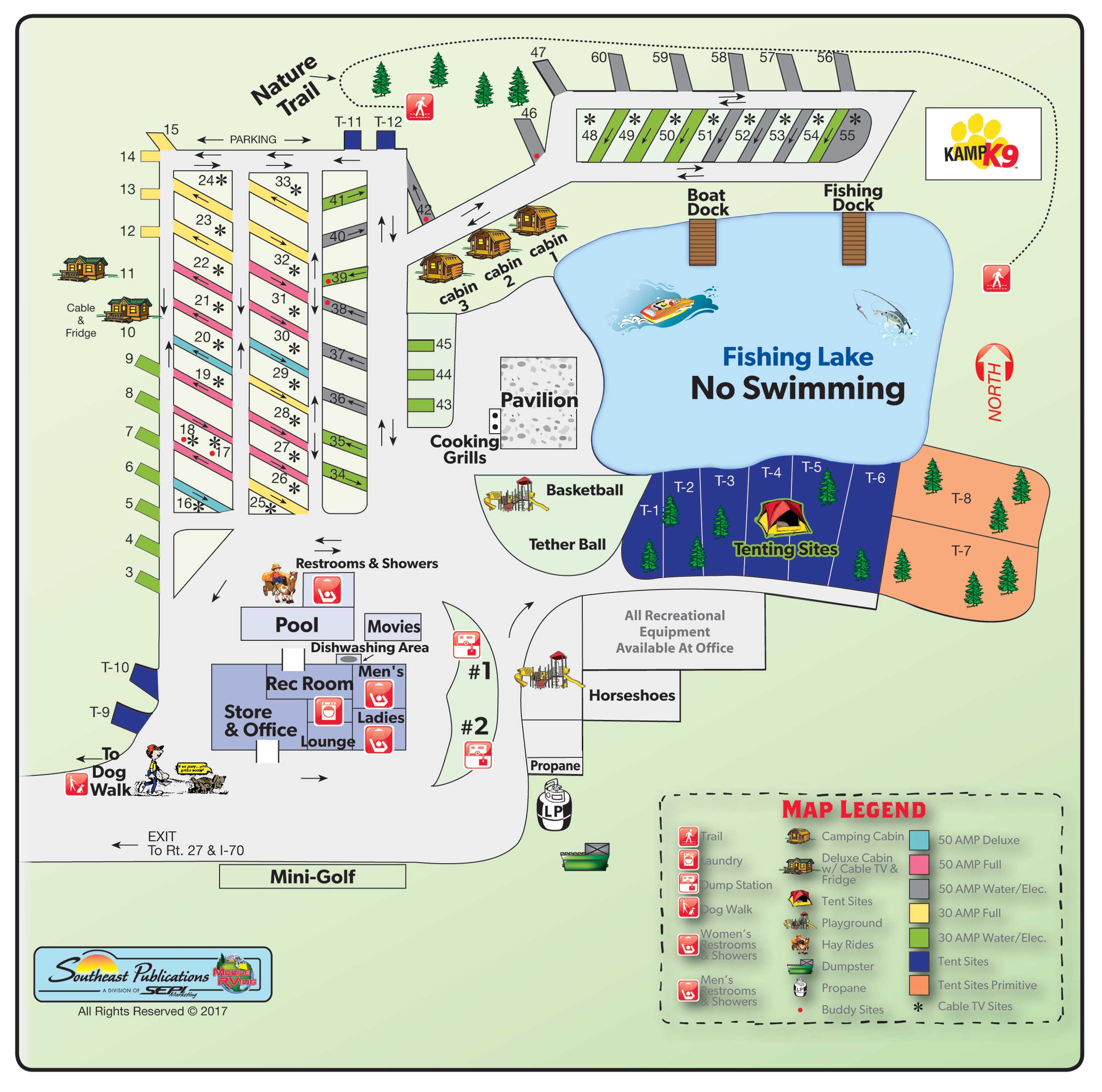 Richmond, Indiana Lodging Richmond KOA