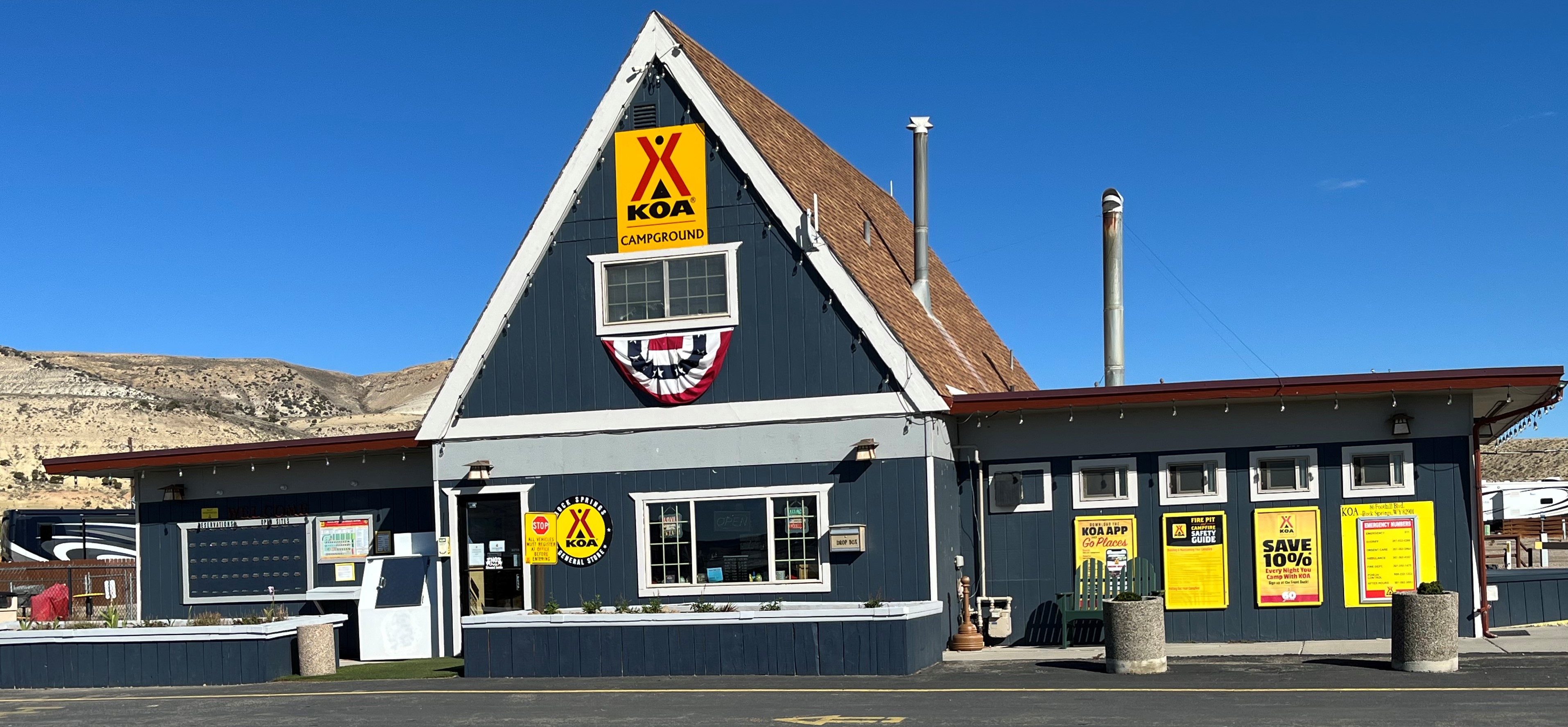 4th Of July BBQ Event at the Rock Springs / Green River KOA Journey