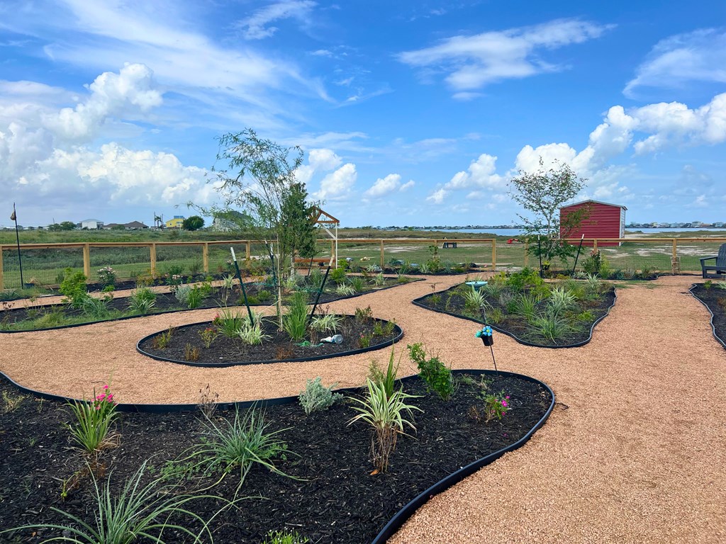 New Hummingbird Garden at Rockport KOA!