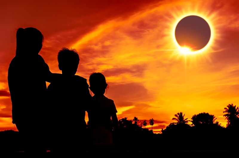 'Ring of Fire' Annular Solar Eclipse Photo