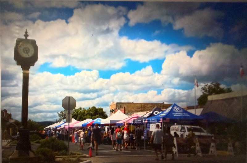Market Day on Main Downtown Marble Falls Photo