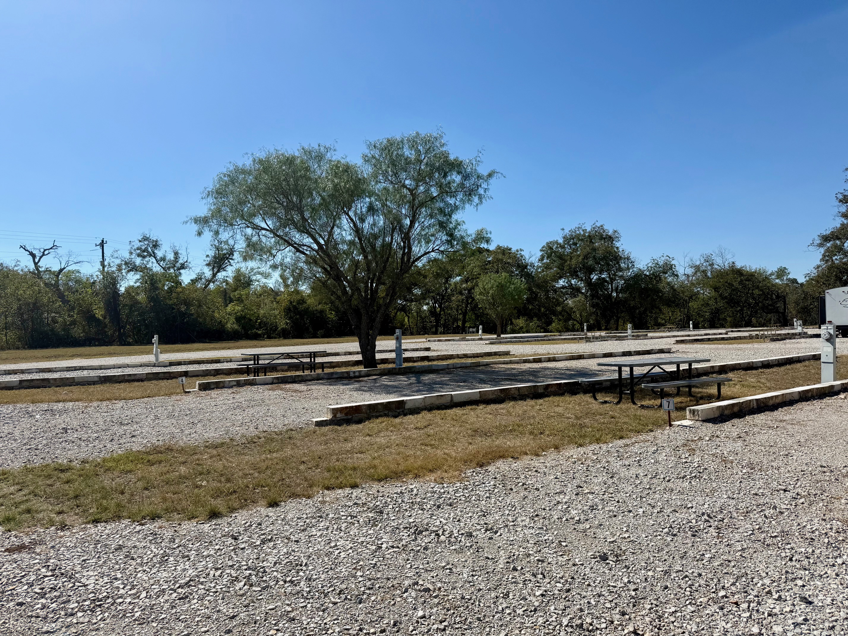 Pull-Thru Site with Picnic Table