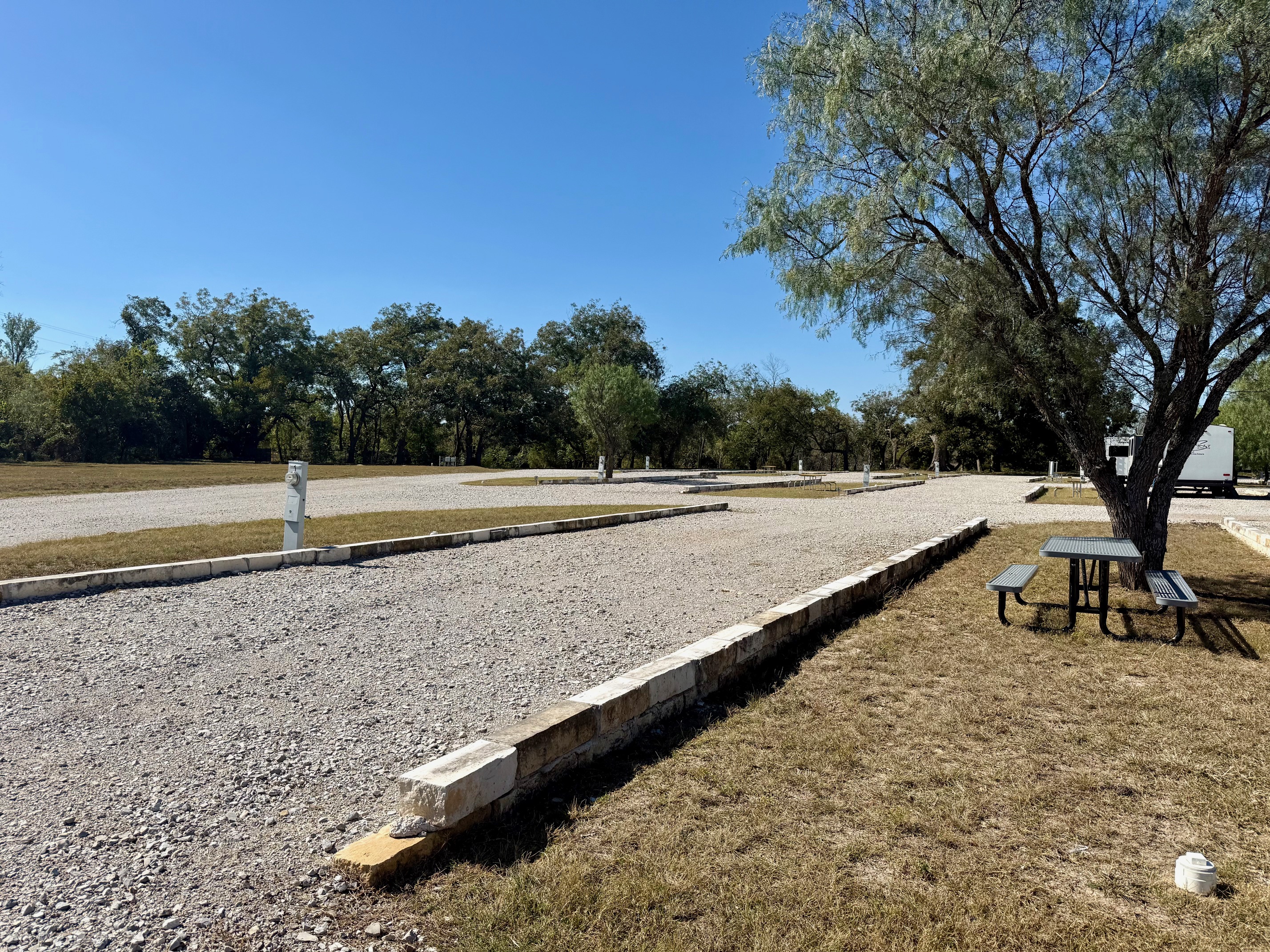 Pull-Thru Site with Picnic Table
