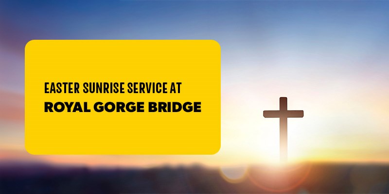 Easter Sunrise Service at Royal Gorge Bridge