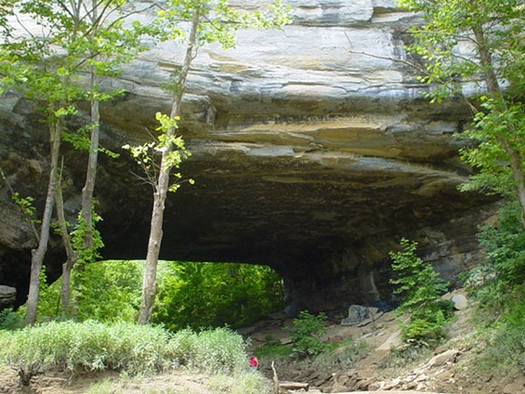 Creelsboro Natural Bridge