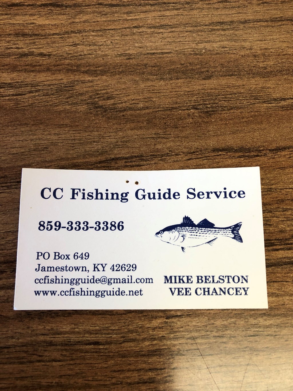 FISHING GUIDE SERVICE