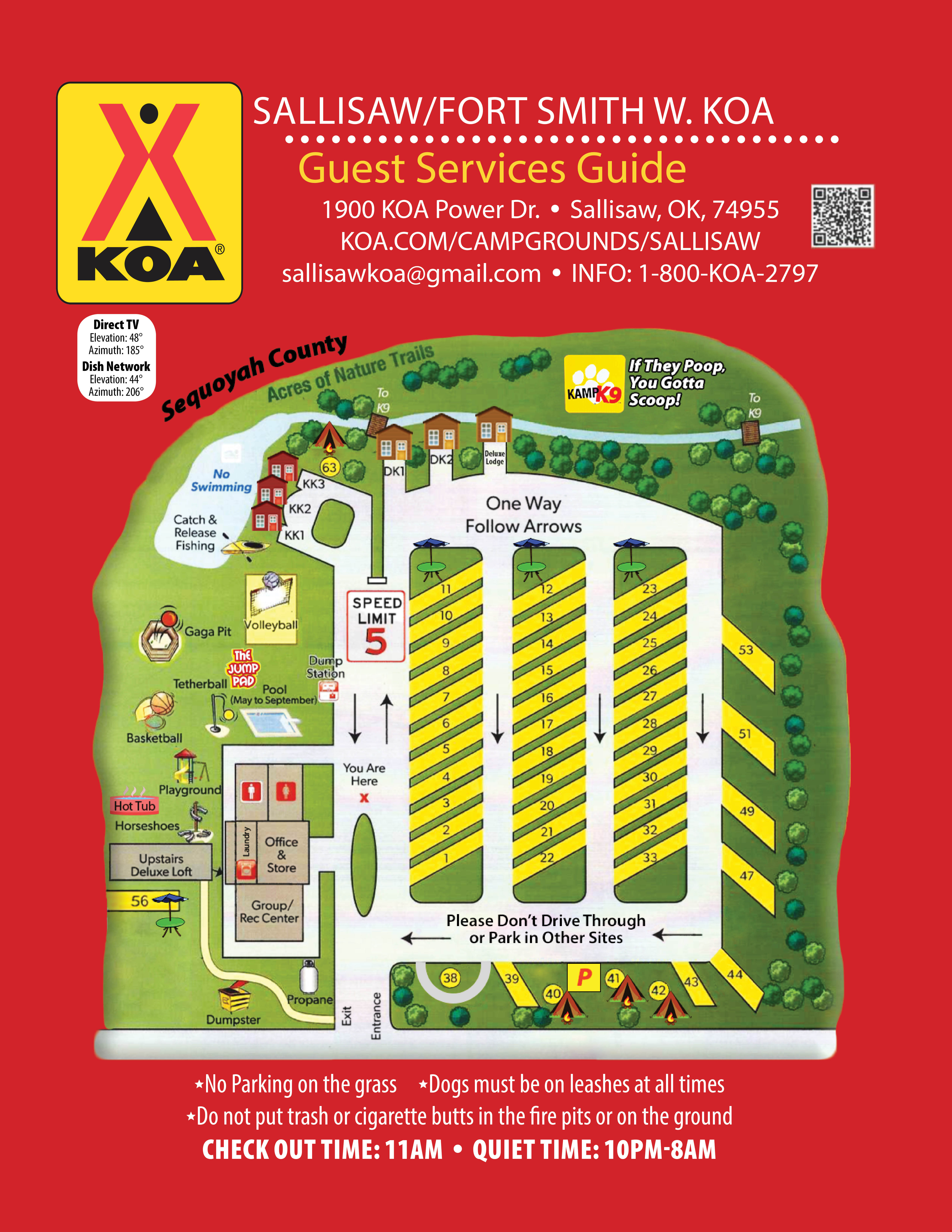 Sallisaw, Oklahoma Campground Sallisaw / Fort Smith West KOA