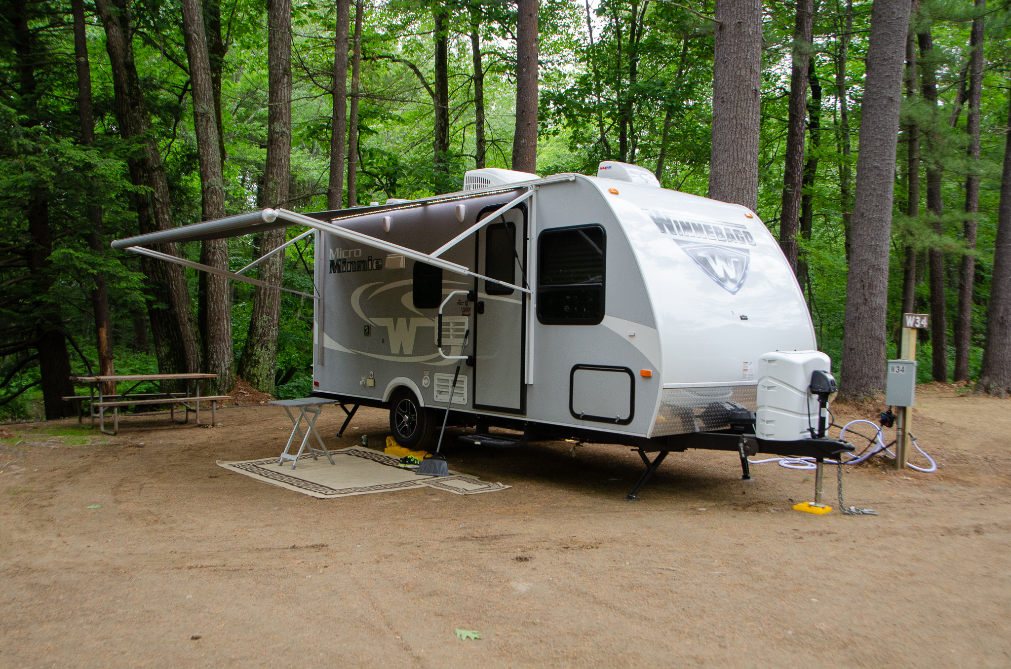 RV Camping Sites Lebanon KOA Holiday on Salmon Falls River