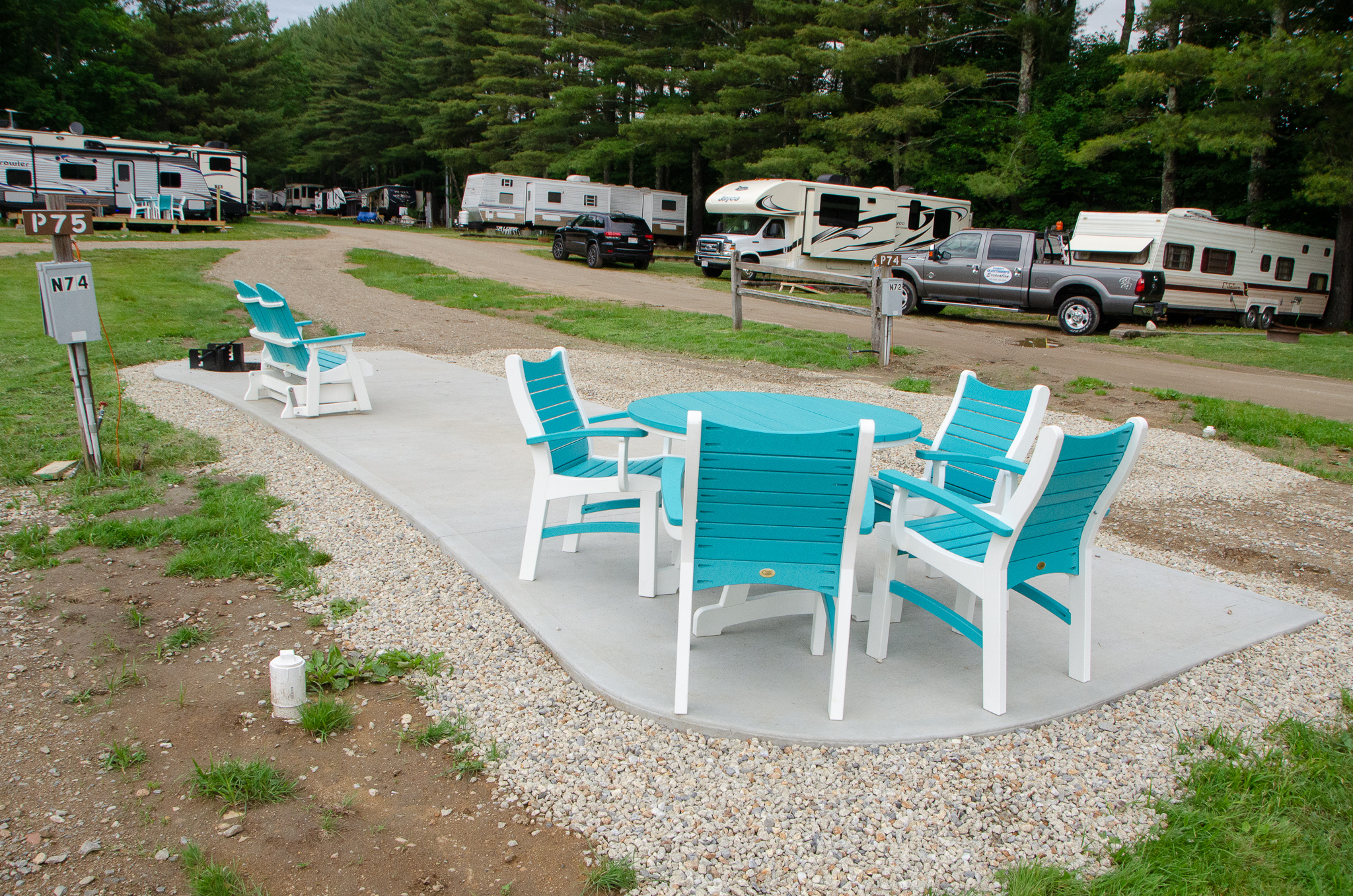 Lebanon, Maine RV Camping Sites Lebanon KOA Holiday on Salmon Falls River