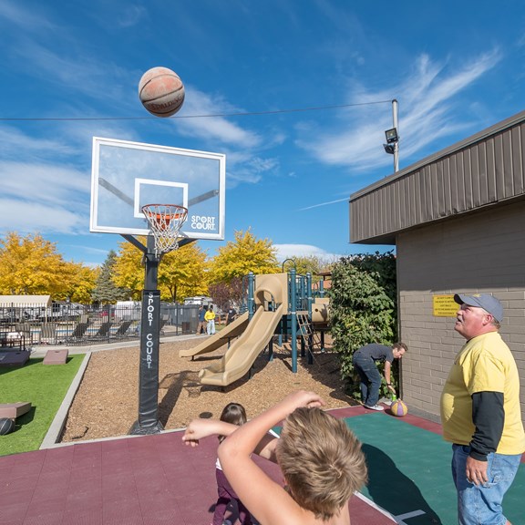 Play a Game of Basketball