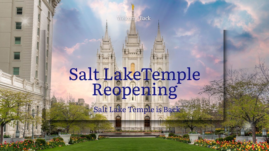 Salt Lake Temple Reopening 2027