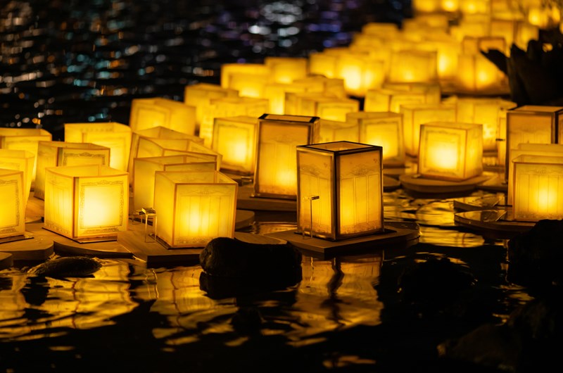 Water Lantern Festival Photo