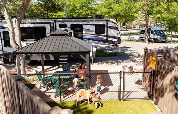 KOA Paw Pen Site