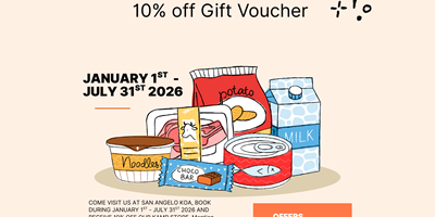KOA family fun gift voucher