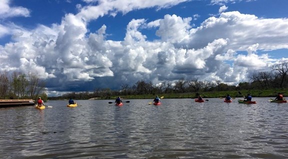 Kayaking on the River Walk