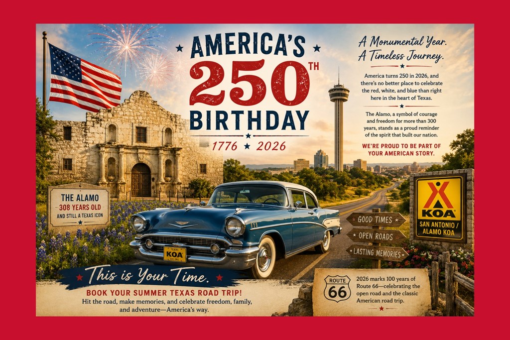 Celebrate America's 250th in San Antonio, Texas