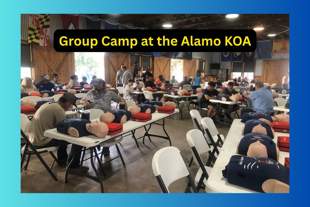 How to Host a Group Campout or Reunion at the Alamo KOA