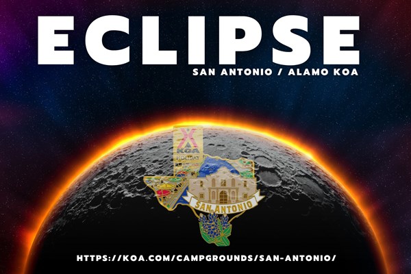 Eclipse at The San Antonio KOA Photo