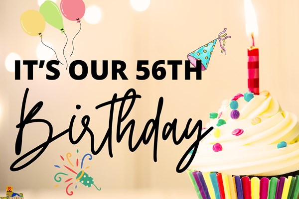It's Our 56th Birthday! Photo