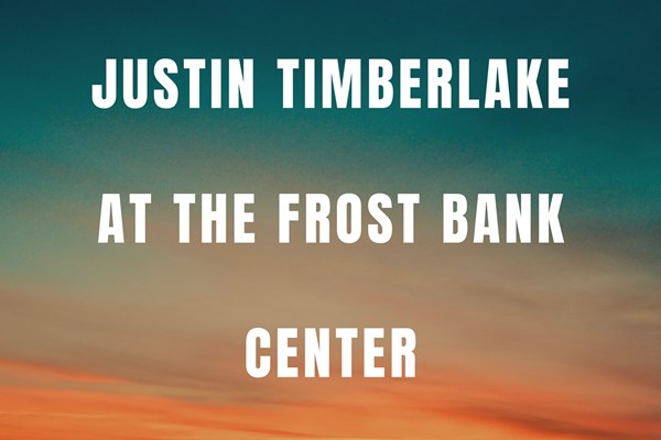 Justin Timberlake at the Frost Bank Center Photo