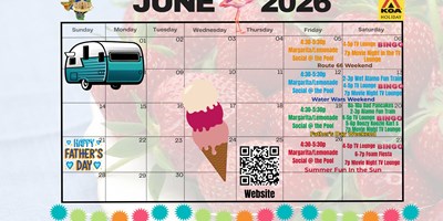 June Activities Calendar