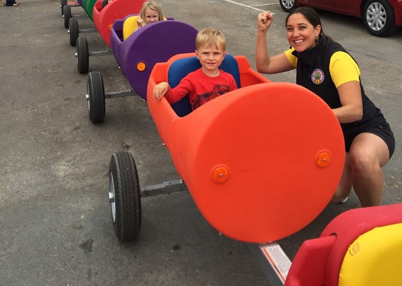 Barrel Train Rides