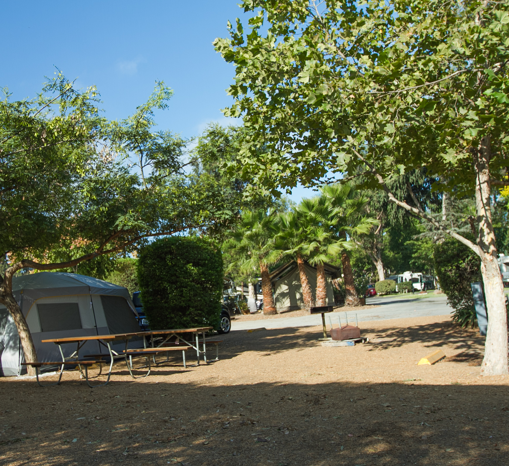 Chula Vista, California Tent Camping Sites San Diego Metro KOA Resort