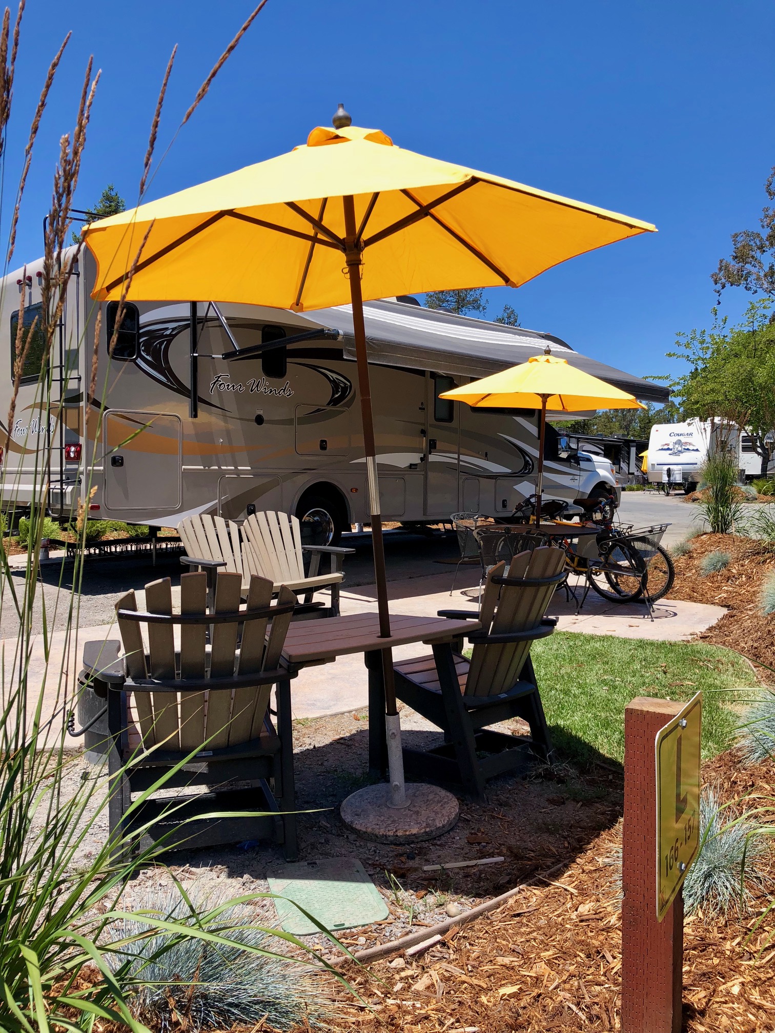 Petaluma, California RV Camping Sites San Francisco North / Petaluma KOA