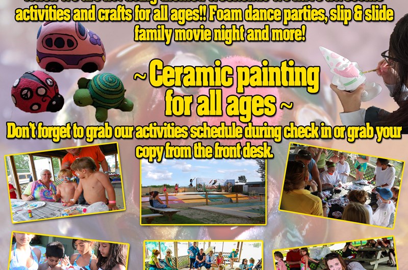 Crafts and Activities in the Creation Station Photo