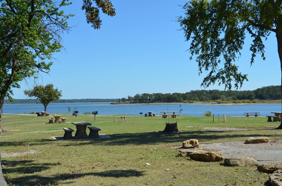 Lake Texoma- Home of the big striper fishing tournaments