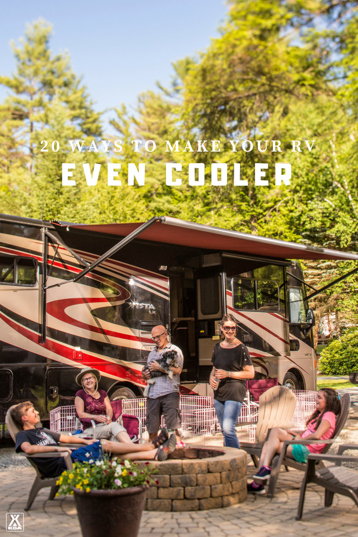 20 COOL WAYS TO MAKE YOUR RV EVEN BETTER