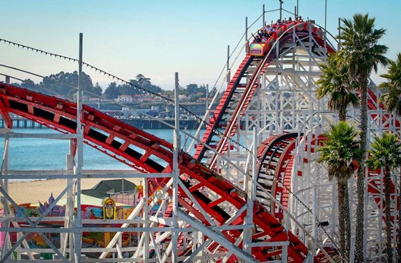 Santa Cruz Beach Boardwalk Amusement Park