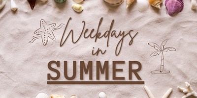 Weekday Activities 6/22-6/25