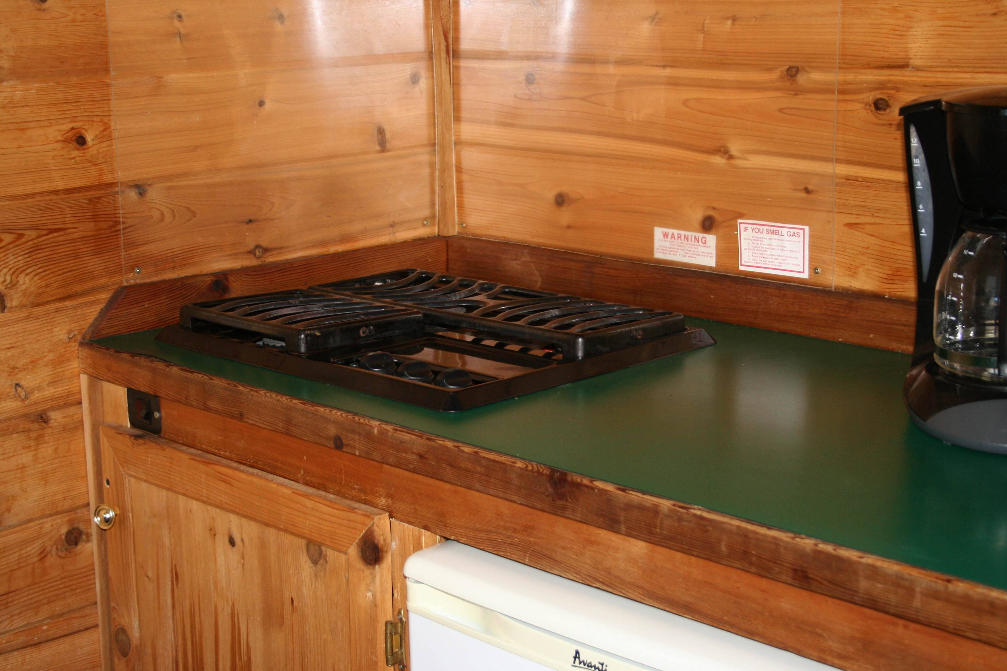 Cook your meals on this 3 burner stove top!