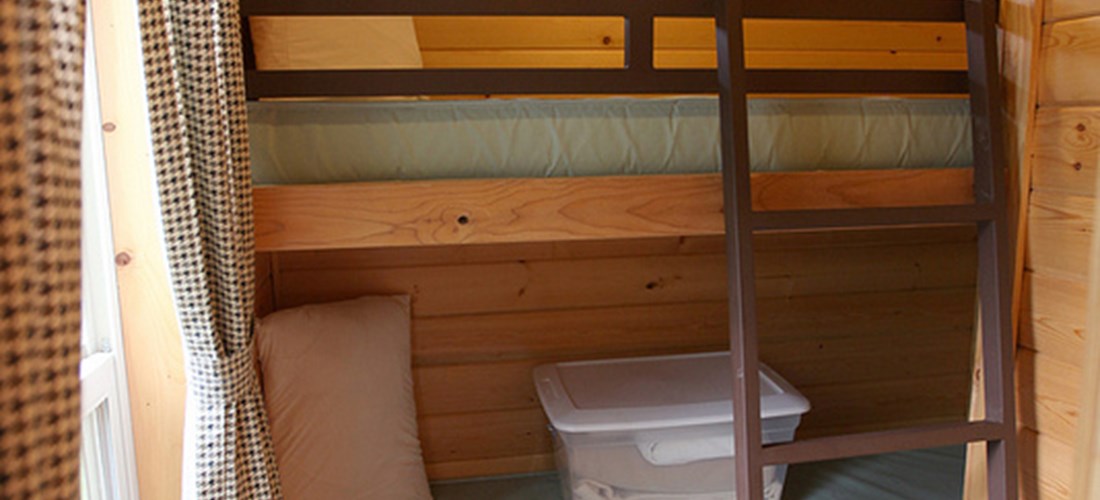 Kids will love the bunk room!