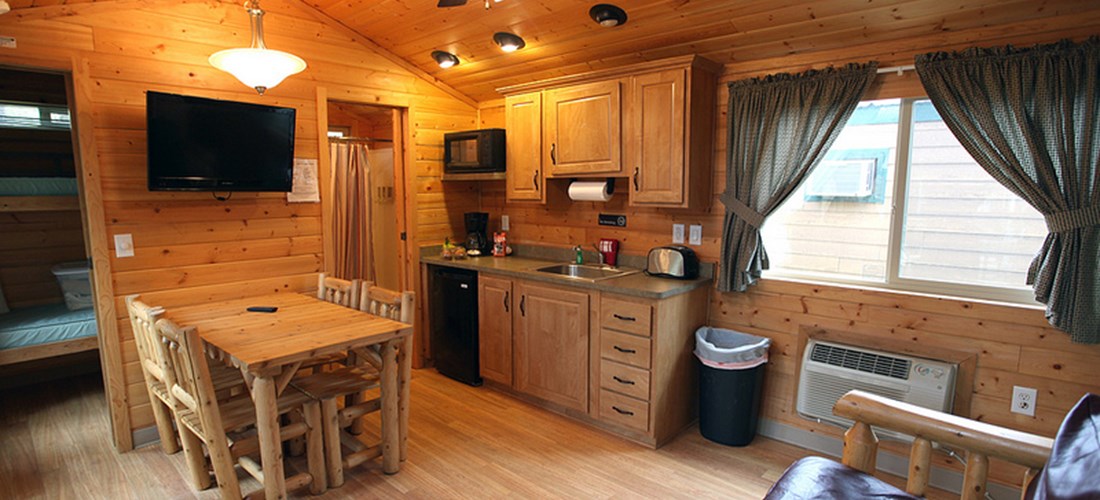 The kitchen is well appointed for your stay.