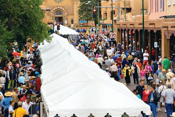 Santa Fe Indian Market Photo